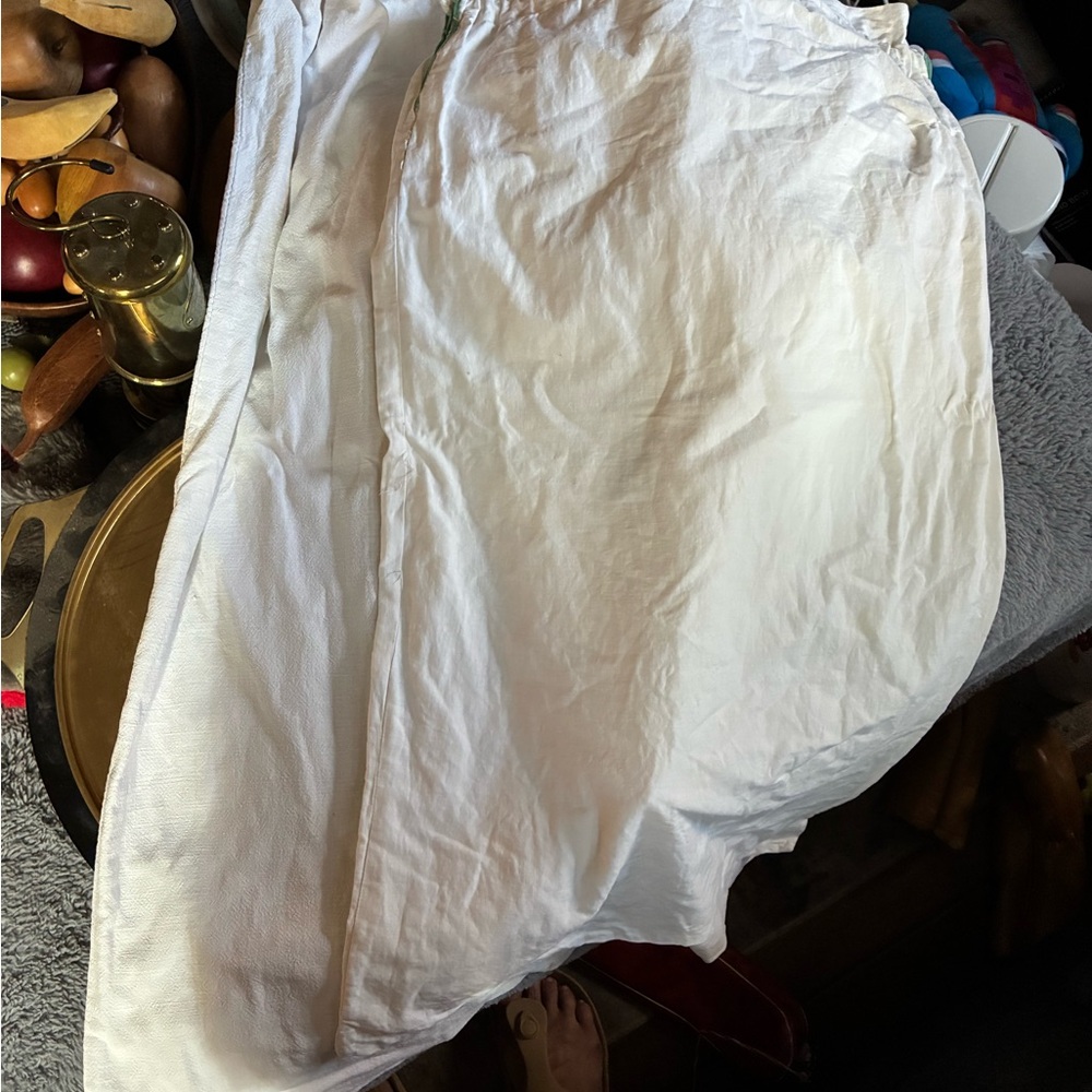 Antique laundry bags.